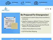 Tablet Screenshot of allaquix.com